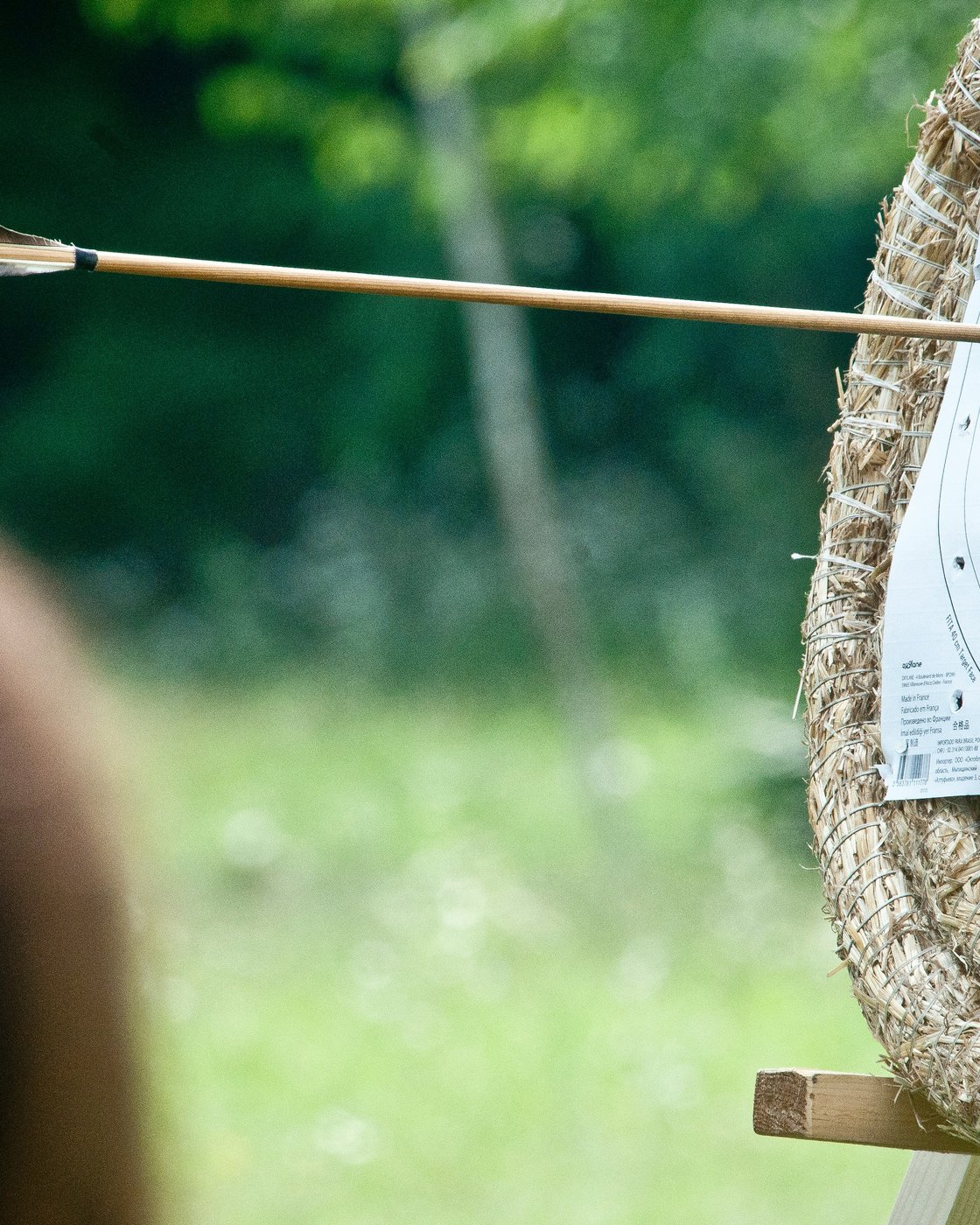 Arrow centered in the bullseye — the result of deliberate practice